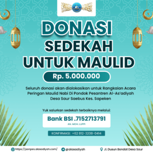 Donasi Maulid PP. ASY